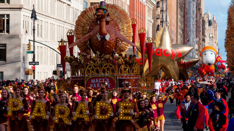 Parade có nghĩa là cuộc diễu hành